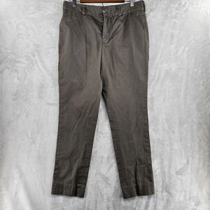 Jack Donnelly Mens 32 X 29 Olive Green‎ M4 Twill Chino Pants - Made in USA